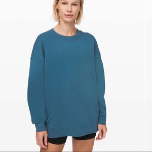 lululemon perfectly oversized crew